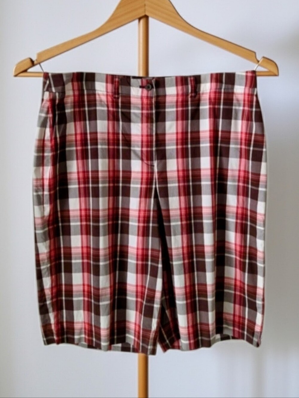 Anne Klein - Classic Plaid Shorts